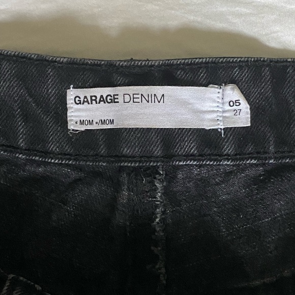Garage Black Jean Shorts - Picture 2 of 3